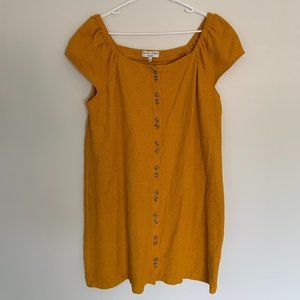 Madewell Off the Shoulder Mini Dress